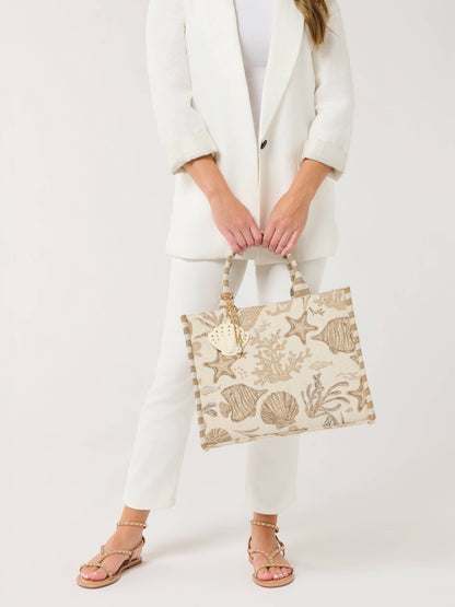 Seashell Bag/Key Charm
