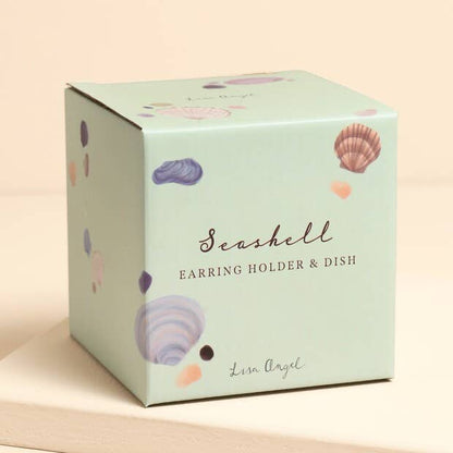 Shell Earring Holder and Jewelery Dish