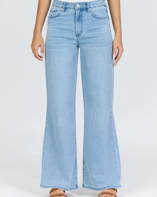 Fiona Wide Leg Jean- Eclipse
