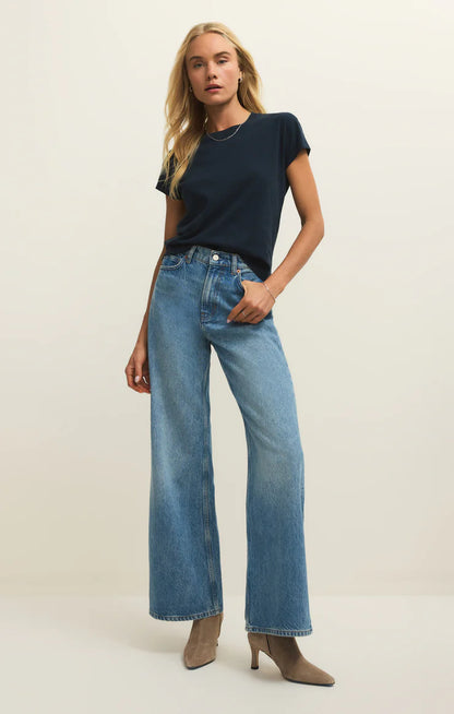 Modern Slub Tee- Eclipse