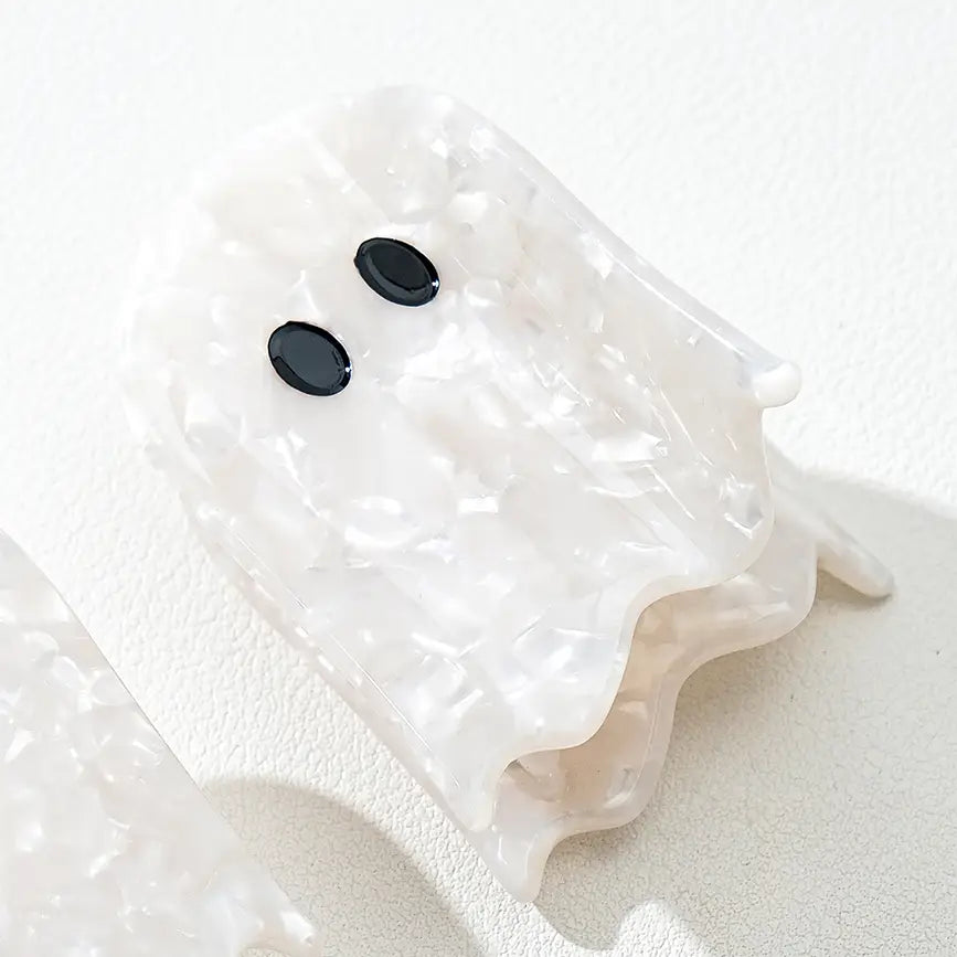 Cute Ghost | Halloween Claw Clip