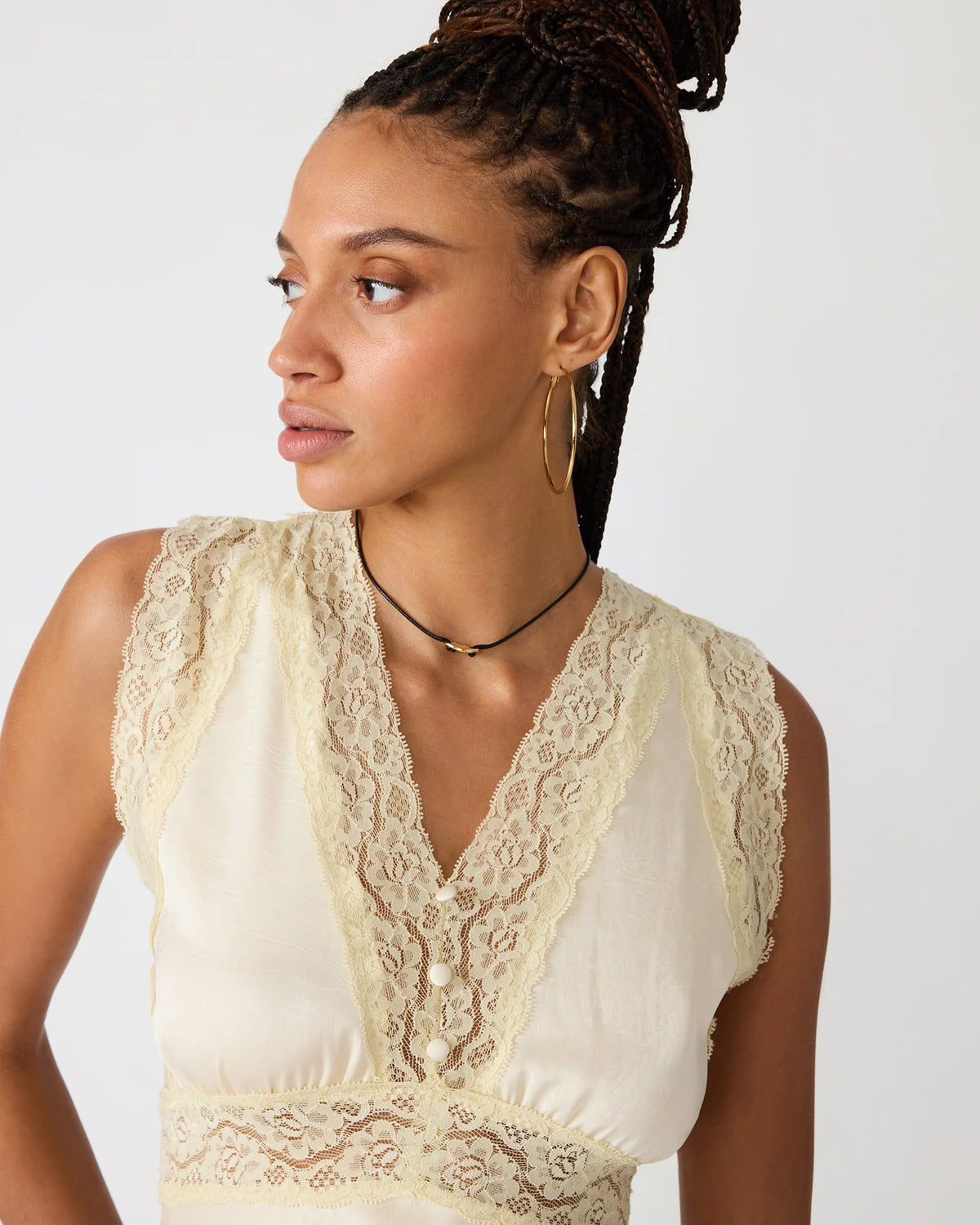 Cream Elinor Top