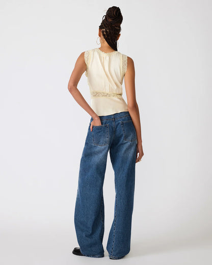 Cream Elinor Top