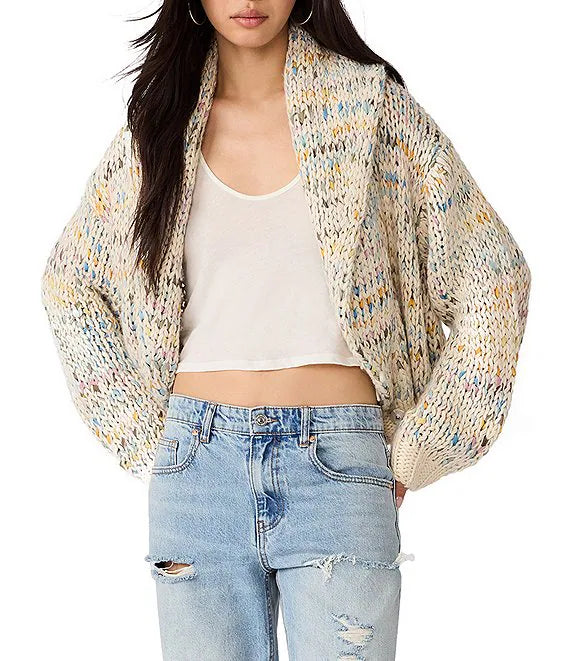 Mixed Yarn Enid Sweater