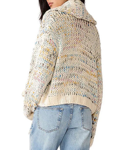Mixed Yarn Enid Sweater