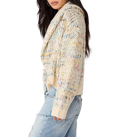 Mixed Yarn Enid Sweater