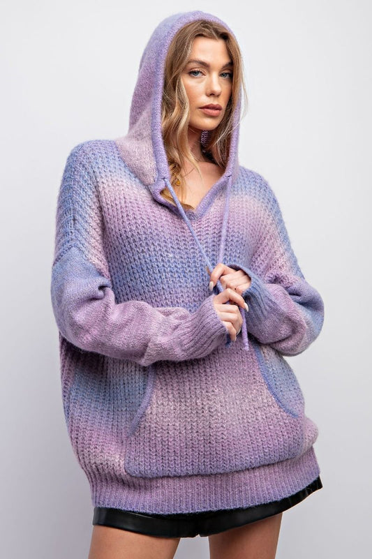 Lilac Ombre Sweater