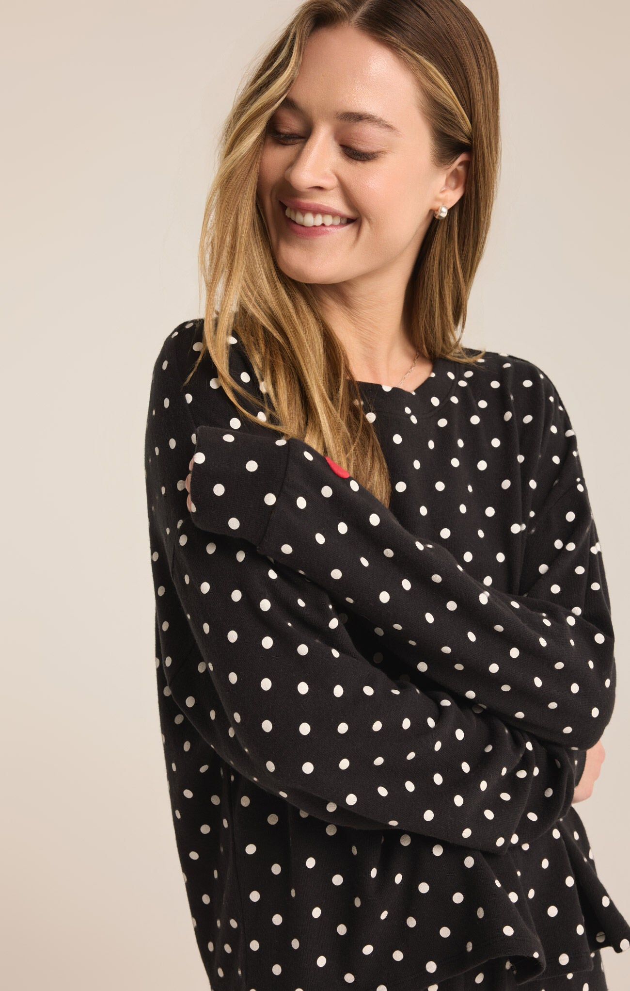 Polka Dot Life Lounge Shirt