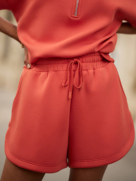 Coulter High Rise Short - Summer Fig