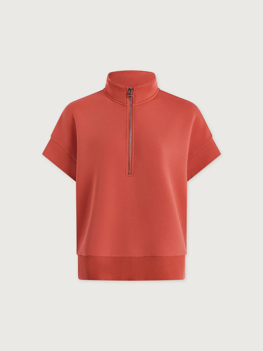 Ritchie Short Sleeve Sweatshirt- Summer Fig