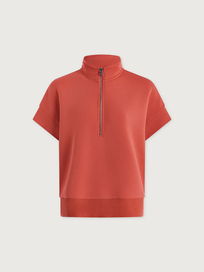 Ritchie Short Sleeve Sweatshirt- Summer Fig