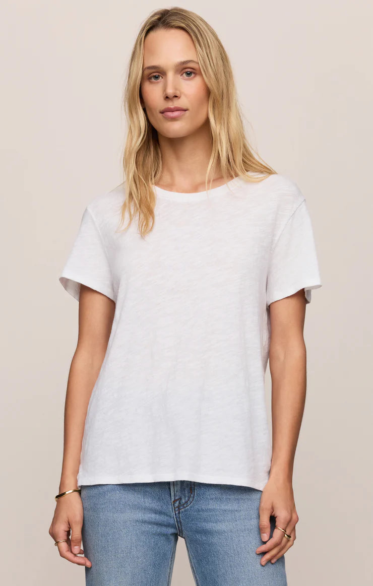 Foundation Slub Tee - White