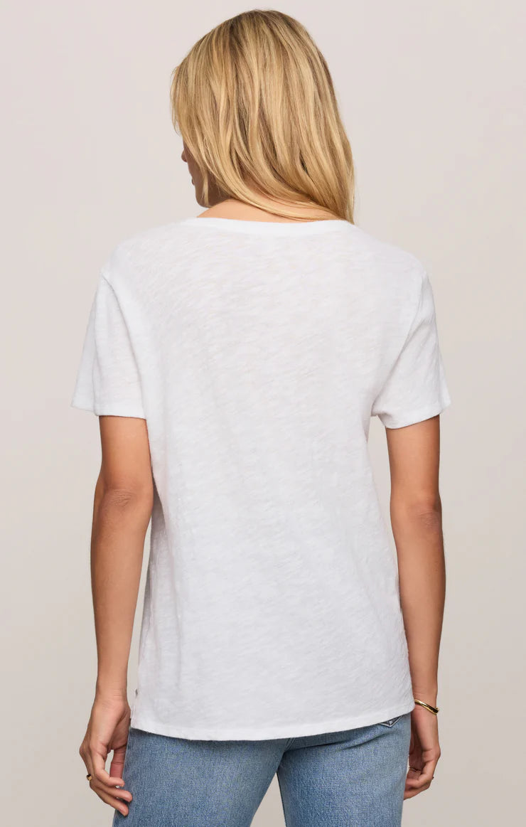 Foundation Slub Tee - White