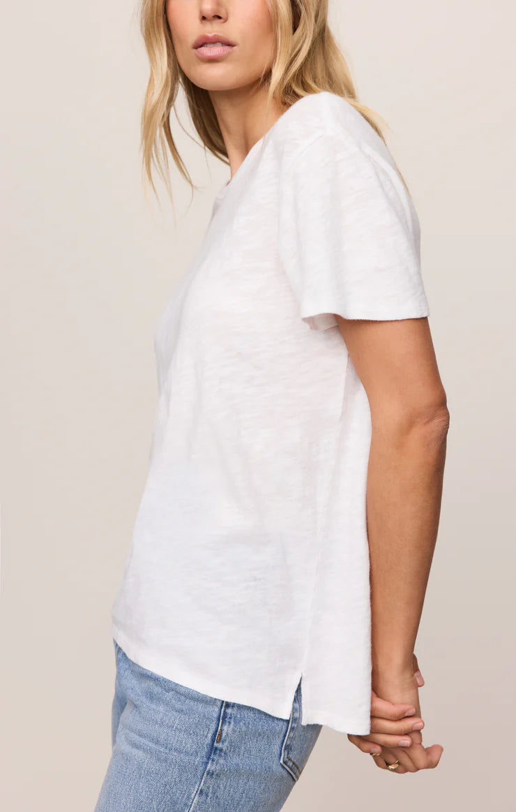 Foundation Slub Tee - White