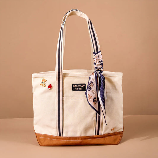 Huddle Up Game Day Tote Bag