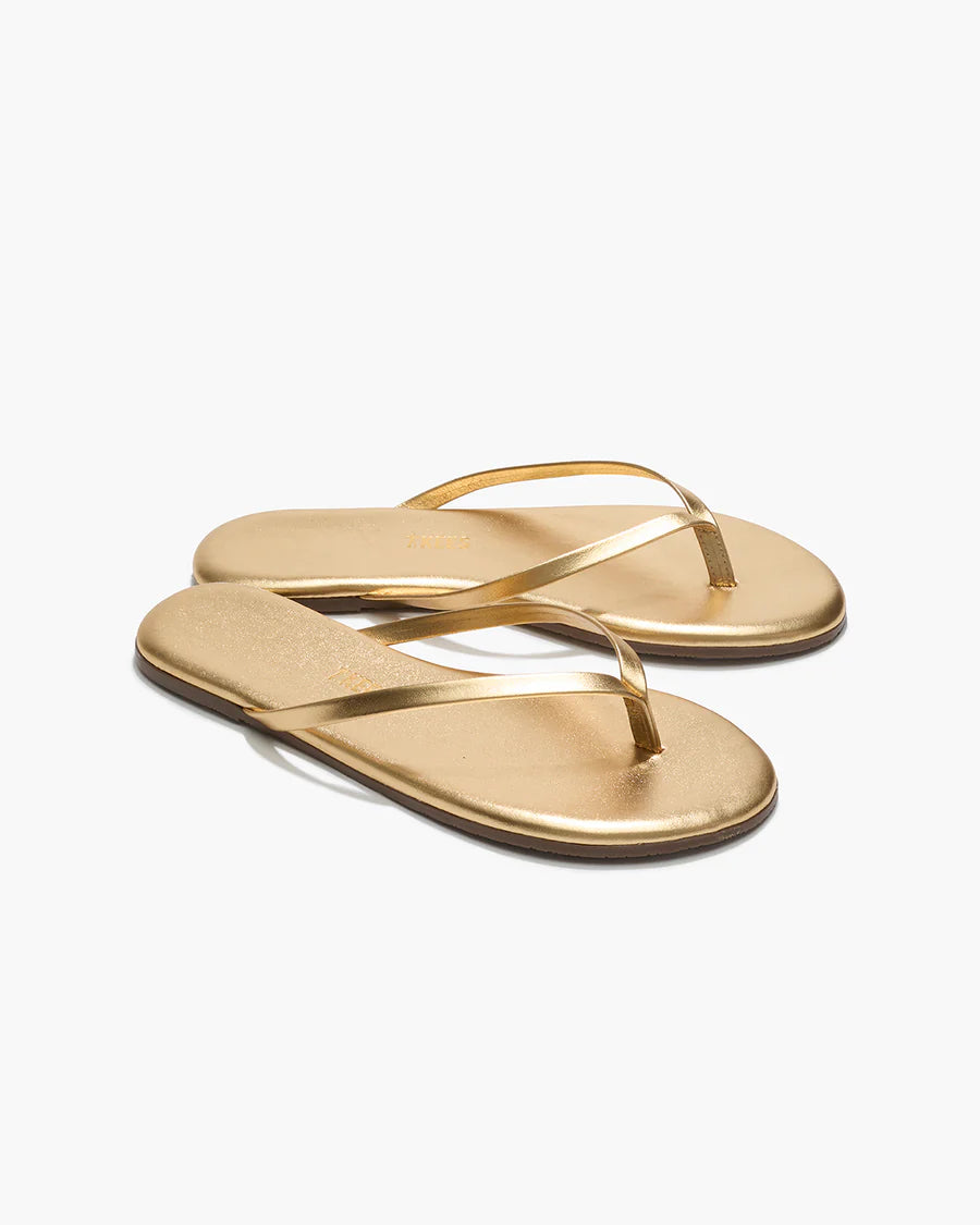 TKees Flip Flop - Gold Metallic
