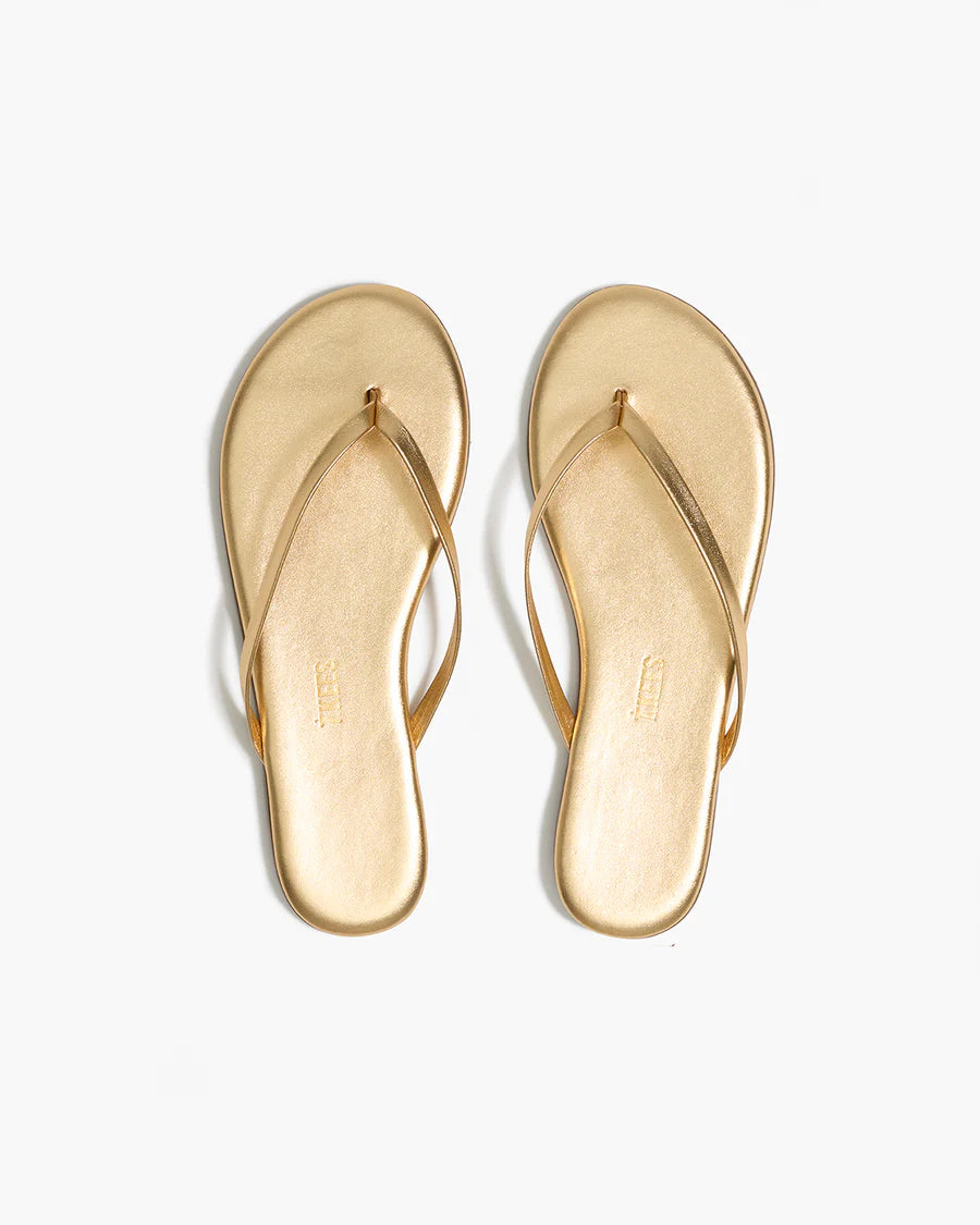 TKees Flip Flop - Gold Metallic