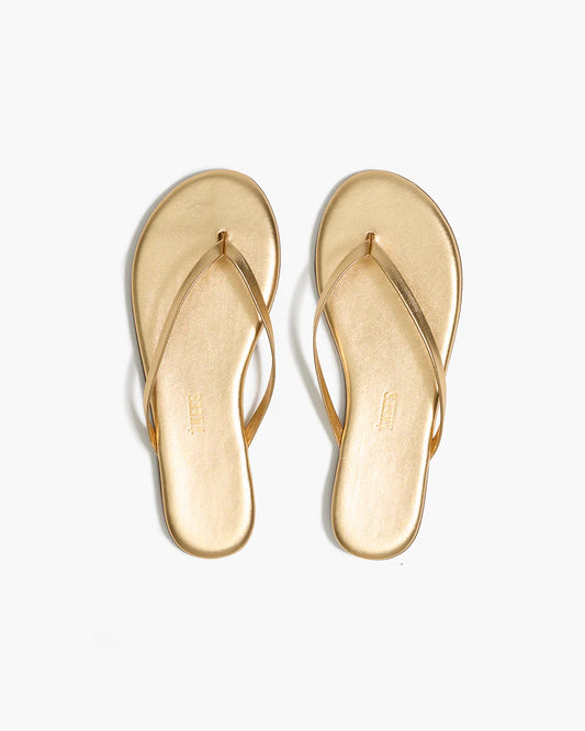 TKees Flip Flop - Gold Metallic