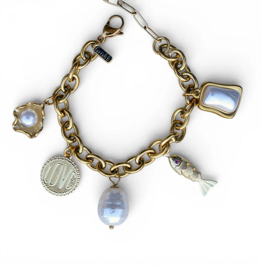 Great Catch Charm Bracelet