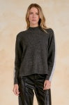 Charcoal Colorblock Sweater