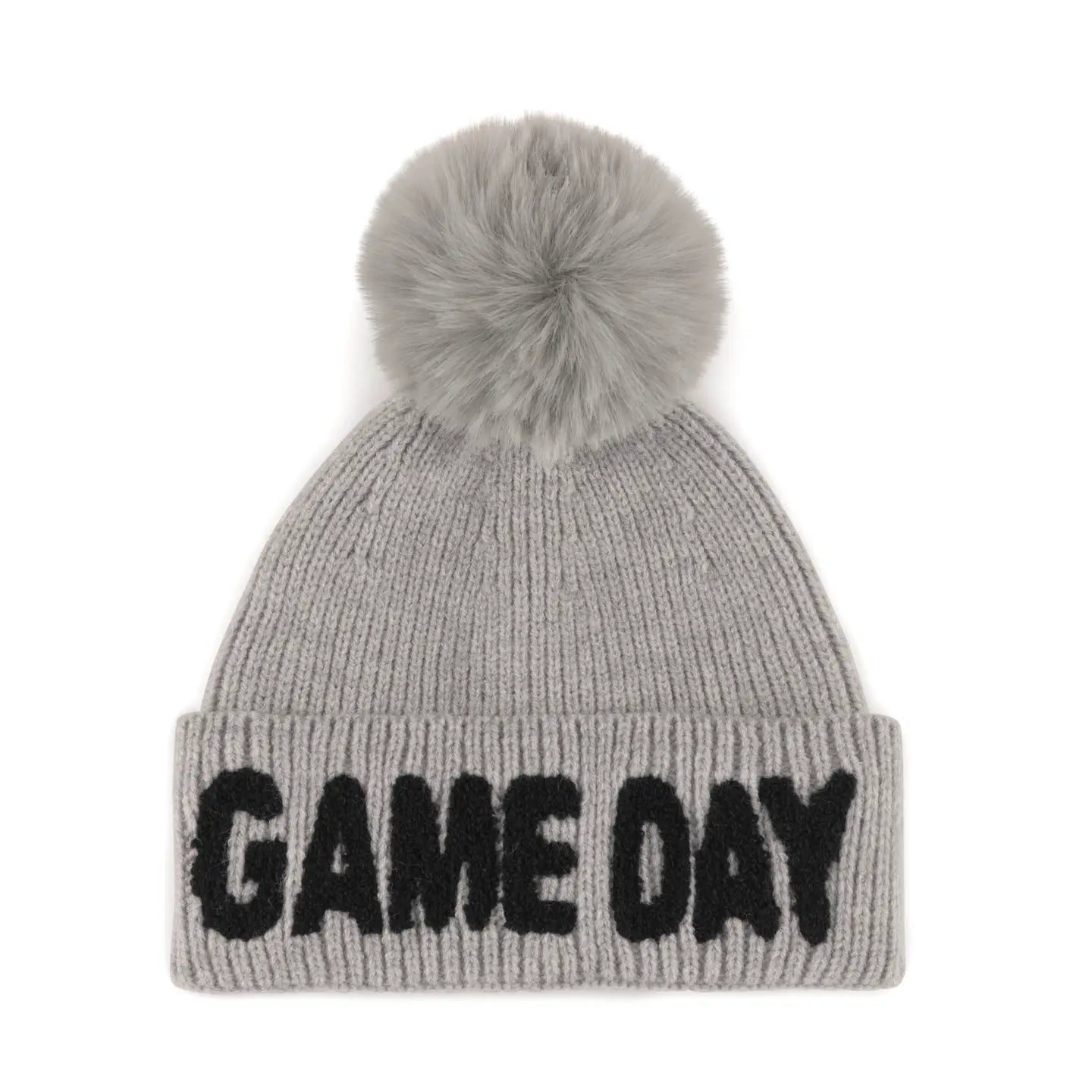 "Game Day"  Pom Pom Hat