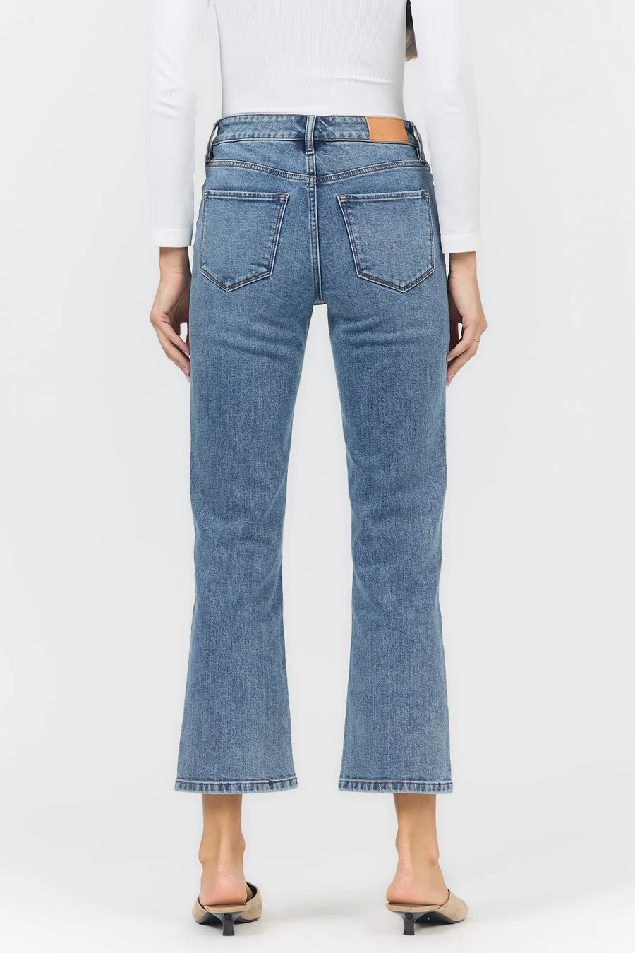 Anika Straight Leg Jean Hazlett