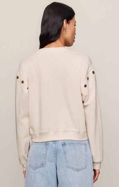 Sandstone Axel Grommet Sweatshirt