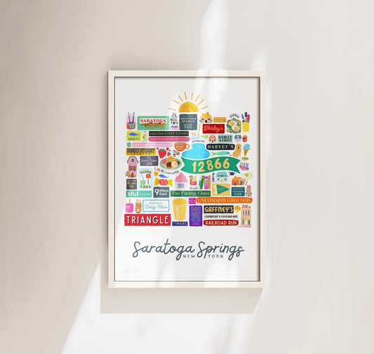 Saratoga Springs, NY Framed Art