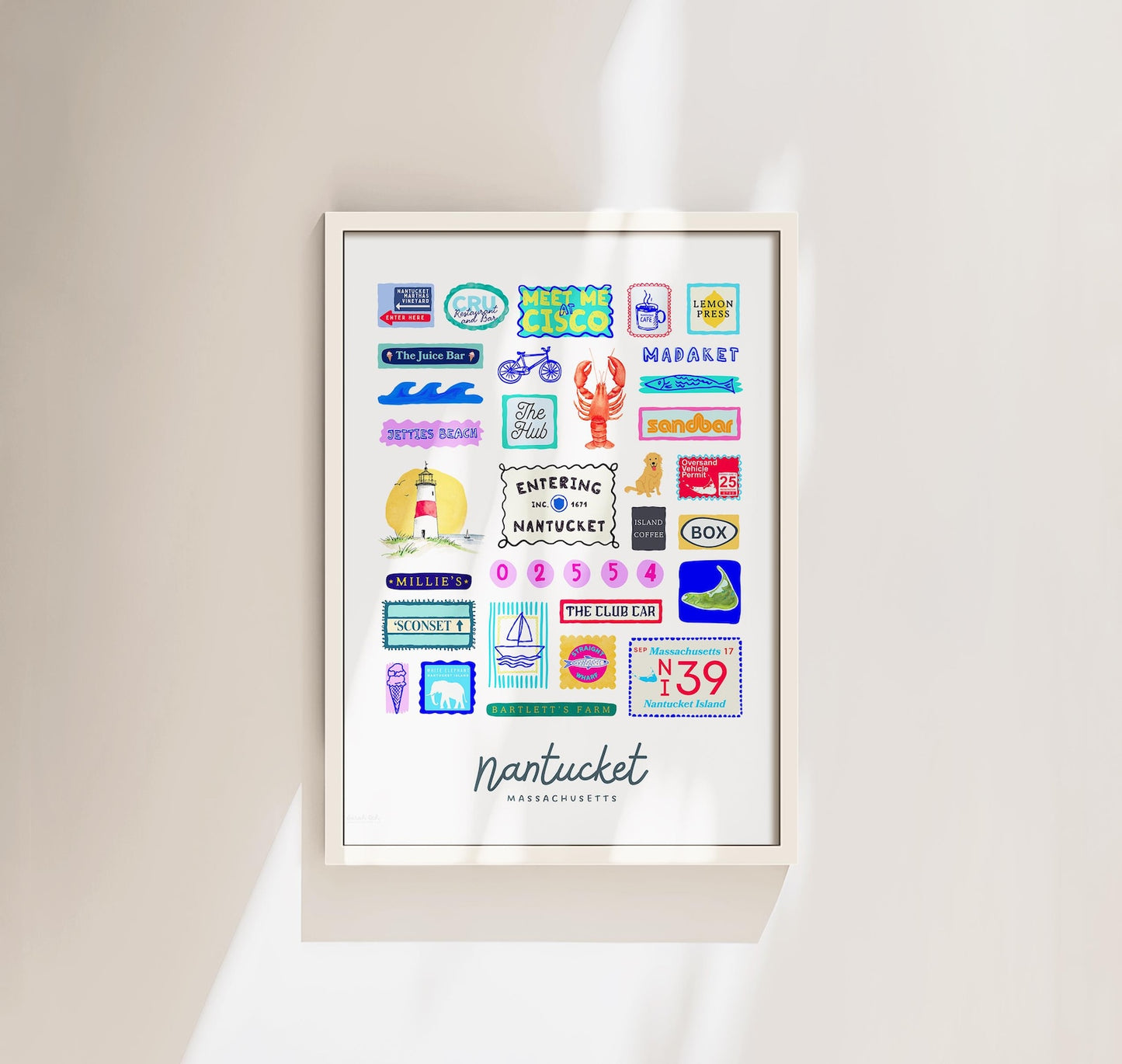 Nantucket, MA Framed Art