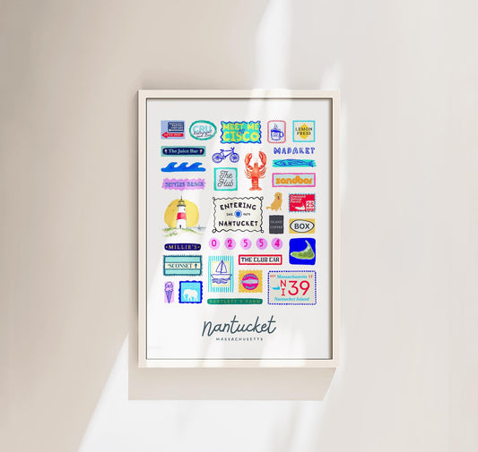 Nantucket, MA Framed Art