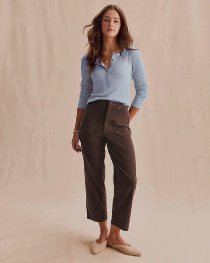 Brown Carissa Corduroy Pant