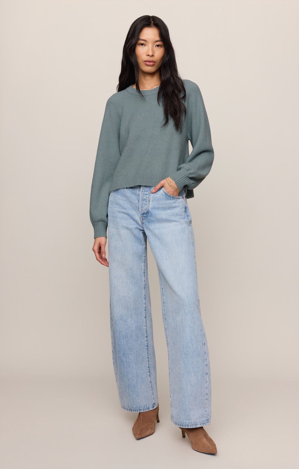 Soft Succulent Coming Up Sweater
