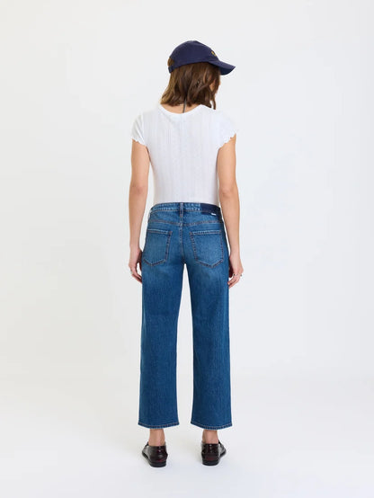 Haze Keeper Low Rise Straight Cropped Jean