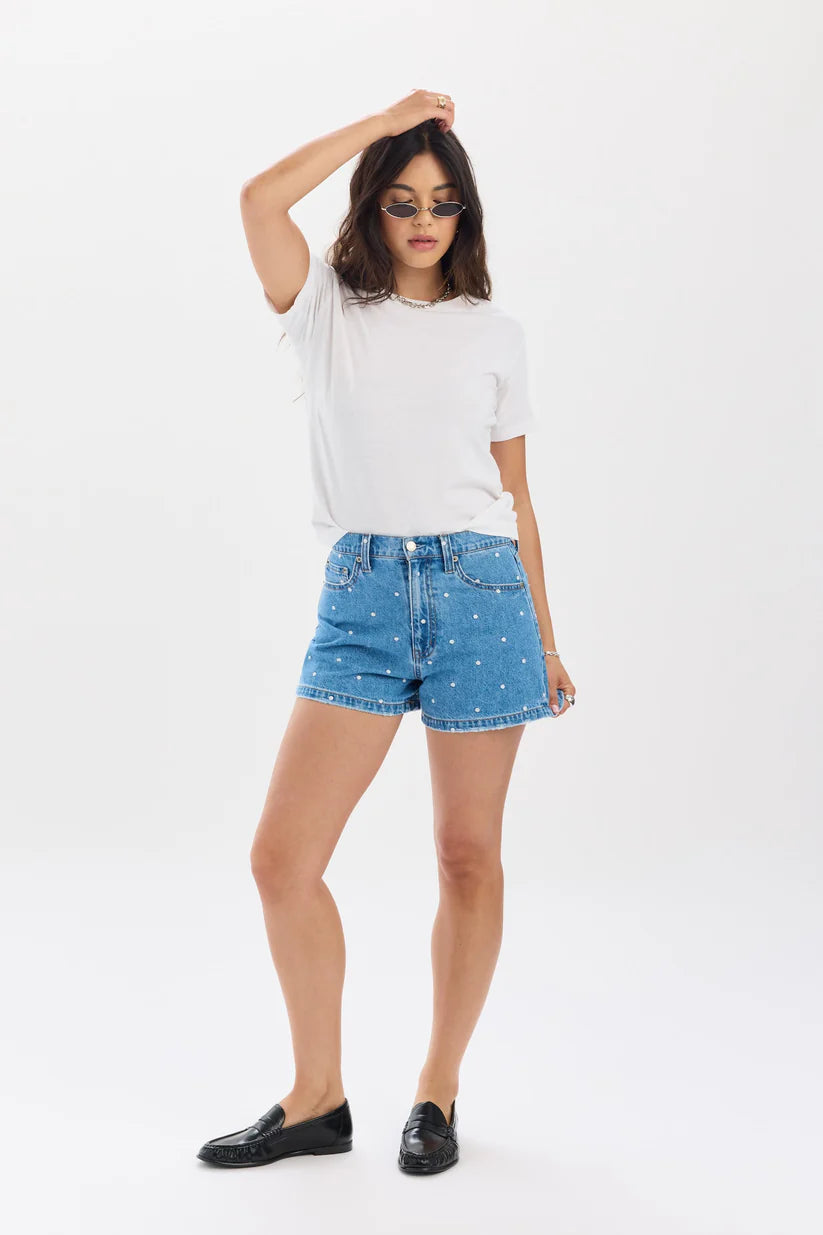 Knockout High Rise A-Line Short