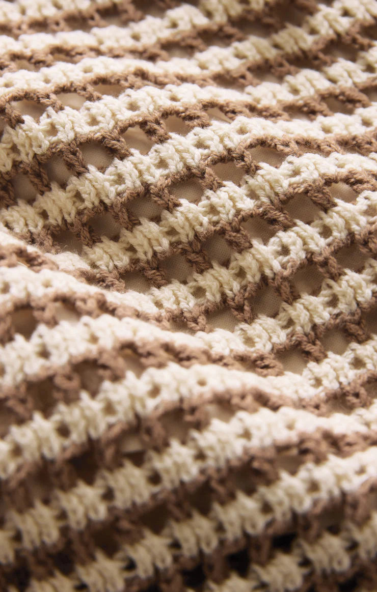 Kylo Striped Sweater - Taro