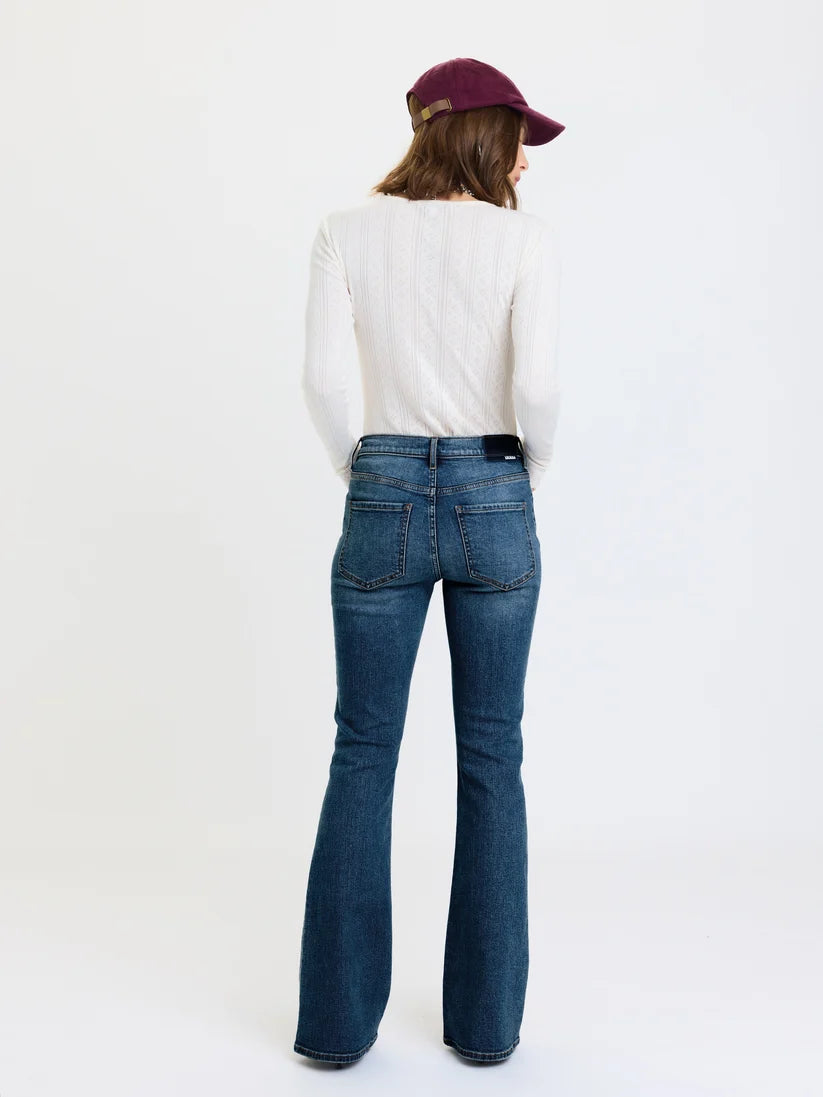 Stay Wild Lover Mid Rise Flare