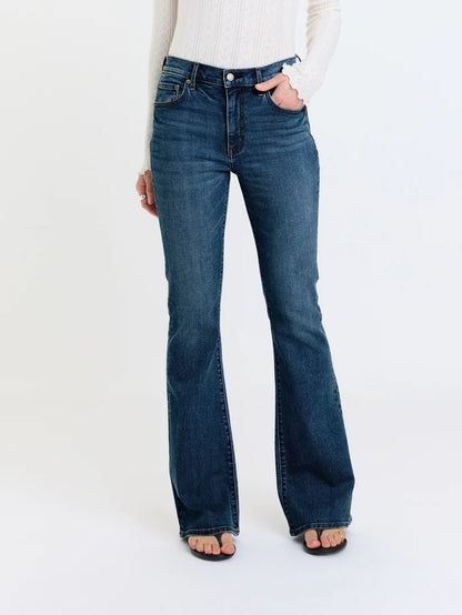 Stay Wild Lover Mid Rise Flare