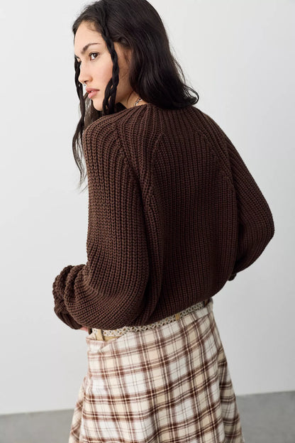 Chocolate Low Tide Pullover
