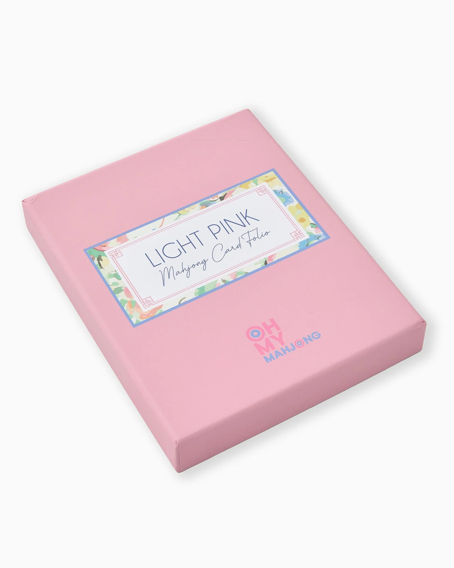 Mahjong Card Folio - Lt Pink