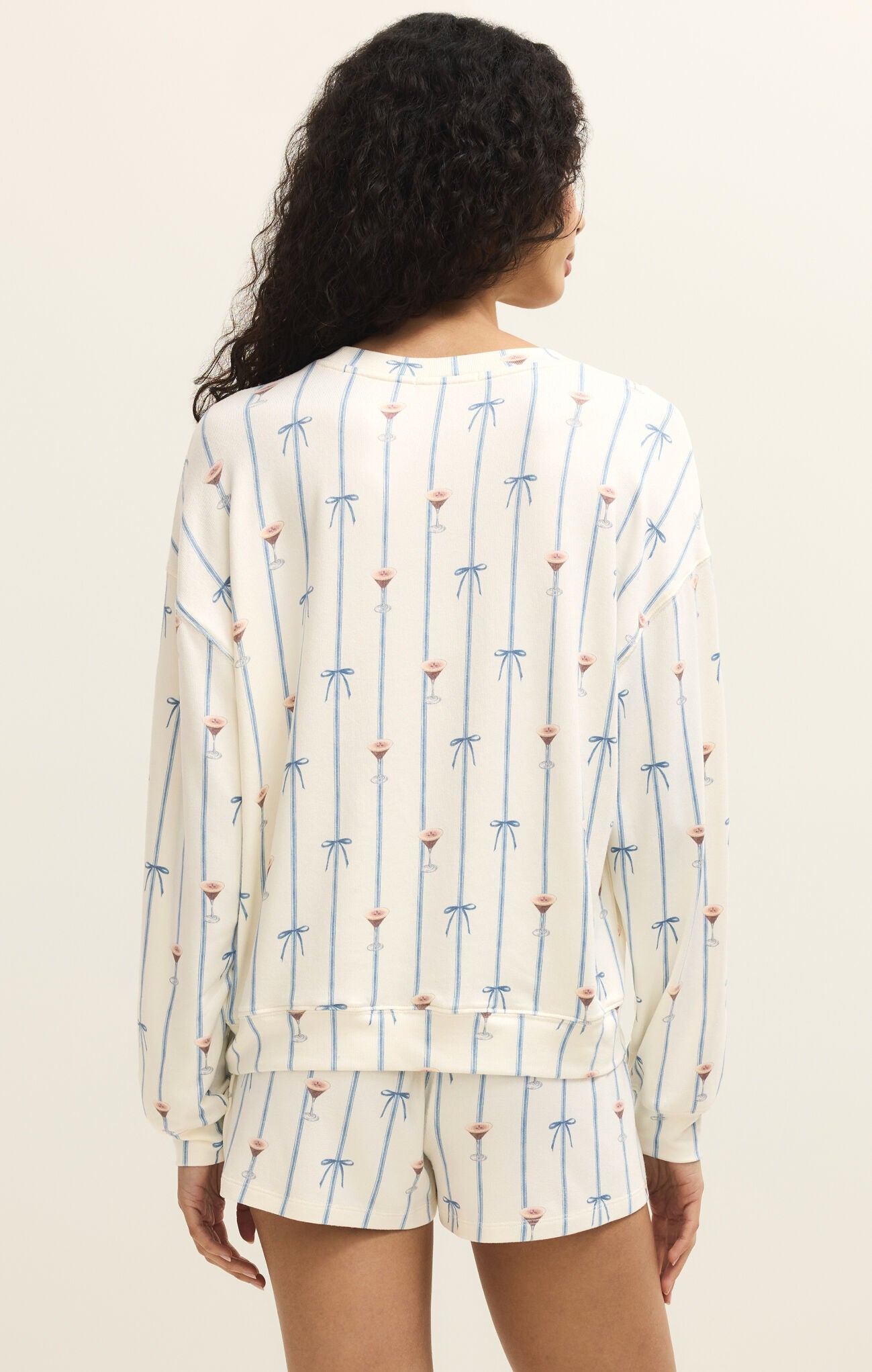 Cozy Espresso Martini Long Sleeve Top