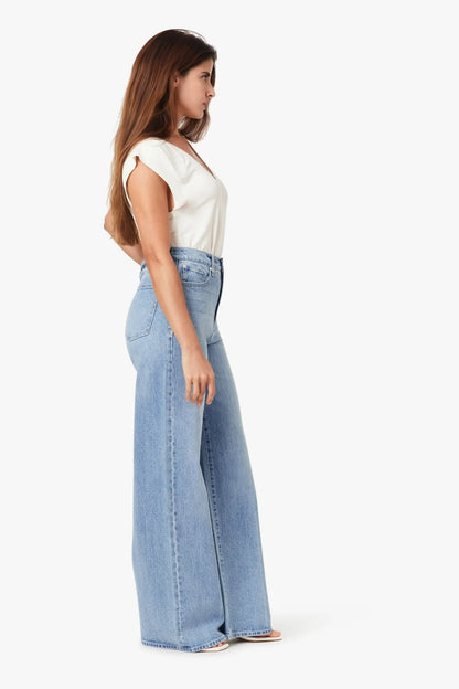 Gemma Micro Stud Wide Leg Slouch
