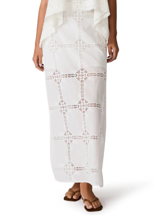Monique Skirt - Antique White