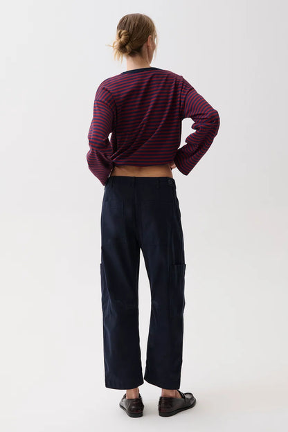 Nautical Sabrina Curved Utility Pants