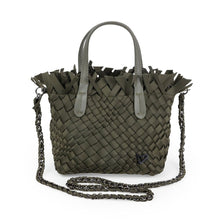 Olive Barrie Mini Woven Tote (Fringe Top)