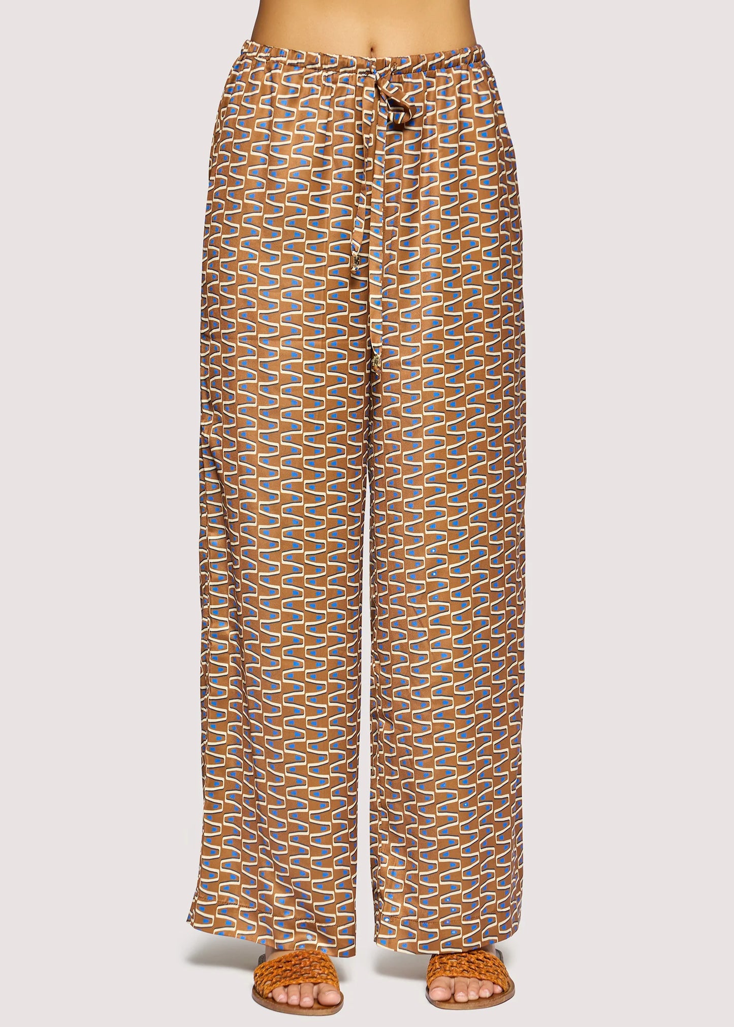 Nights in Capri Brown Pants
