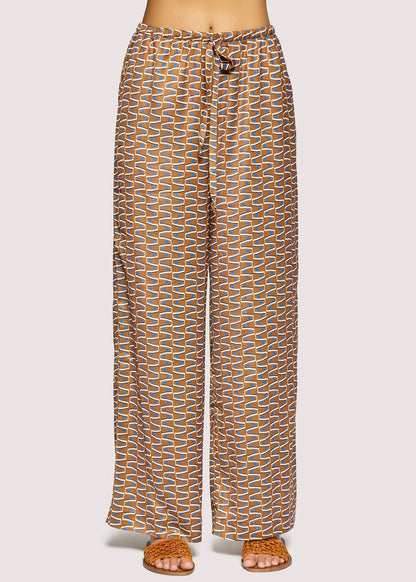 Nights in Capri Brown Pants