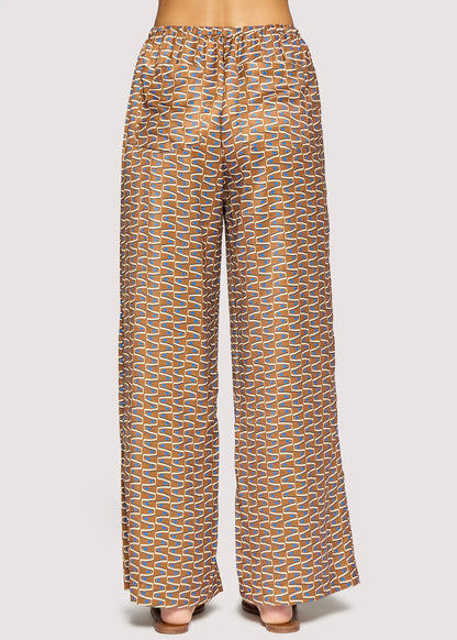 Nights in Capri Brown Pants