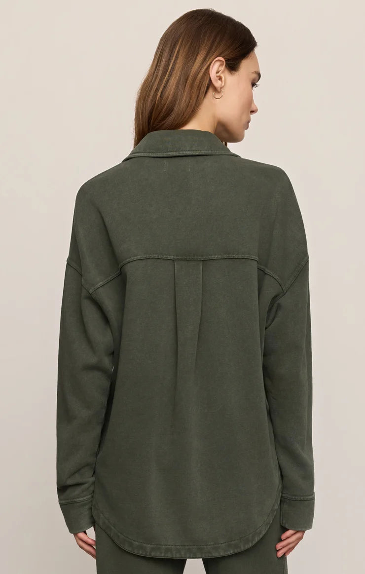 Olive All Day Knit Jacket