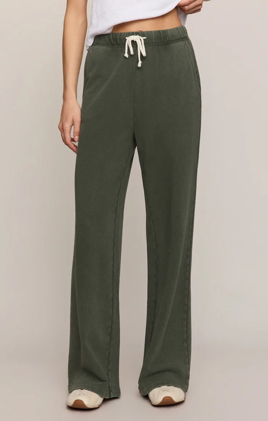 Olive Hunter Knit Pant