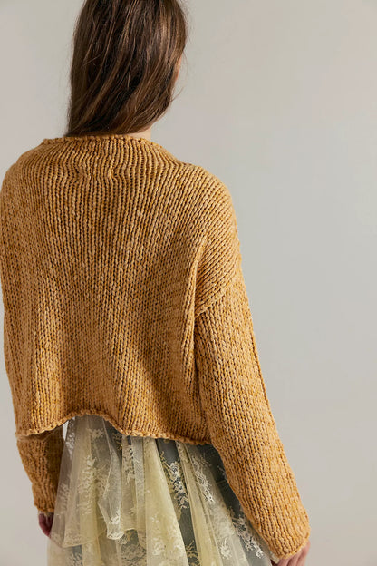 Sweet Potato Opal Rollneck Sweater